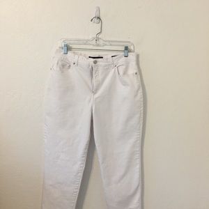 Gloria Vanderbilt White Amanda Jeans